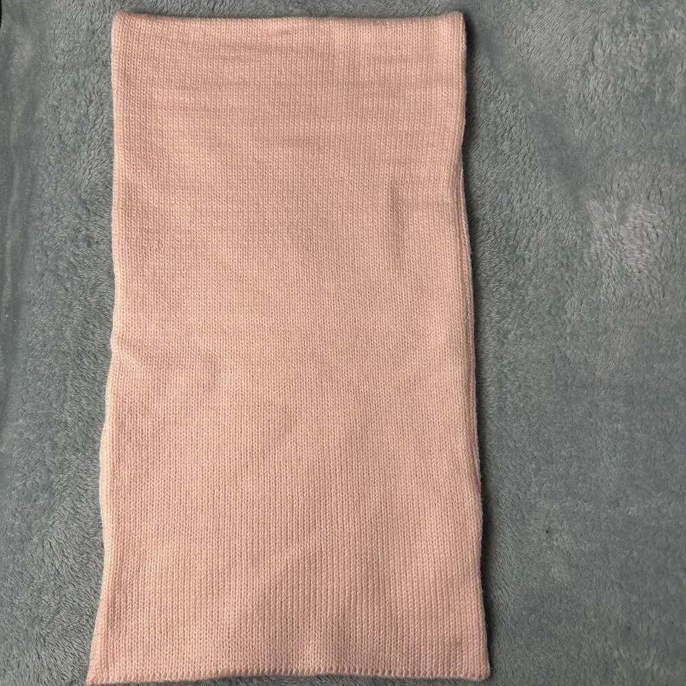 Vintage Burp Cloth Handmade Pink White Classic Lap Blanket Bear Baby Girl